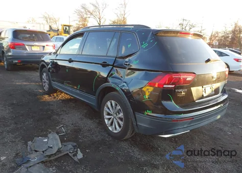 2018 Volkswagen Tiguan 2.0T S z USA, uszkodzony, nr VIN 3VV0B7AX5JM114705